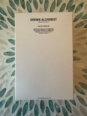 Grown Alchemist Detox Eye Makeup Remover 50pc Sample Bundle Travel Size
